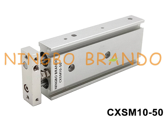 SMC Tipo CXSM10 Dual Rod Pneumatic Air Cylinder Bored Tamanho 10 mm