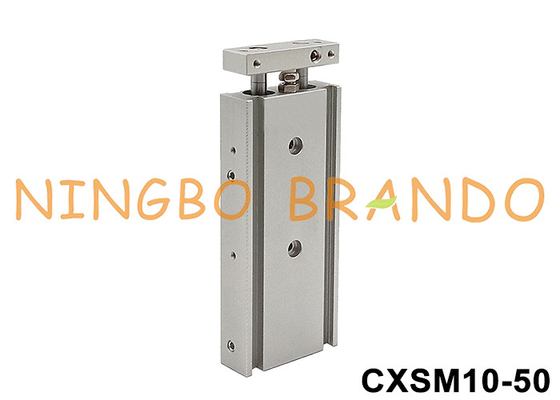 SMC Tipo CXSM10 Dual Rod Pneumatic Air Cylinder Bored Tamanho 10 mm
