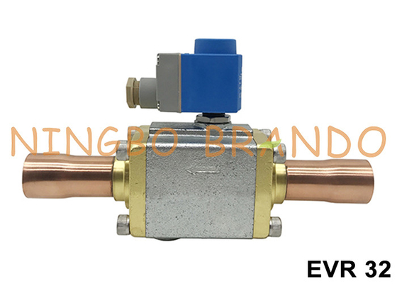 Danfoss Tipo EVR 32 1-3/8' válvula de solenoide de refrigeração 220V 042H1106