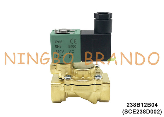 SCE238D002 1/2' ASCO Tipo de válvula solenoide elétrica de latão 220VAC 110VAC 24VDC