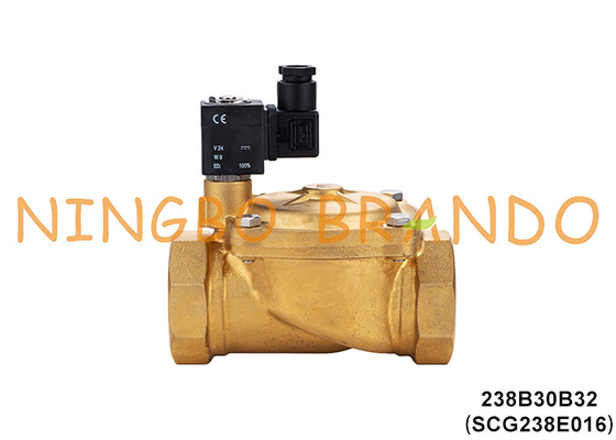 SCG238E016 1-1/4' ASCO Tipo de válvula solenoide de água de latão 24VDC 110VAC 220VAC