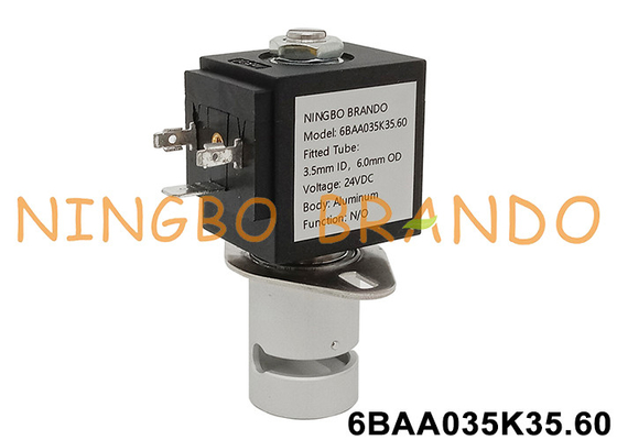 2 vias aberta normalmente válvula de pinça solenoide para máquina de café 12V 24V 110V 220V