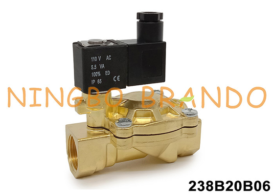 Valva solenoide ASCO Tipo 238 Série 3/4' com corpo de latão 24V 110V 220V
