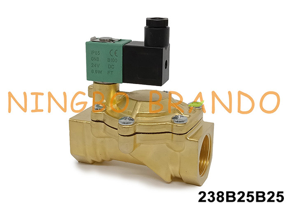 1' ASCO Tipo SCG238E005 Válvula solenoide de latão 24VDC 110VAC 220VAC