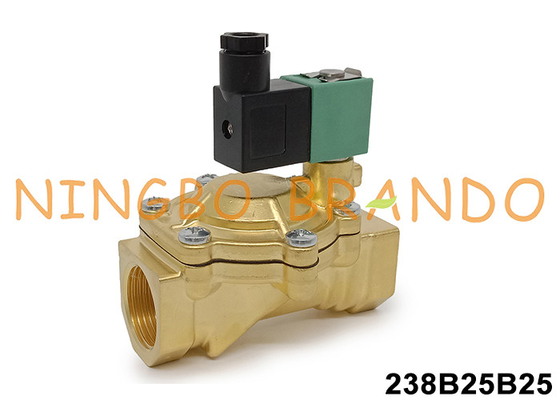 1' ASCO Tipo SCG238E005 Válvula solenoide de latão 24VDC 110VAC 220VAC