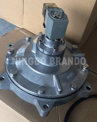 CA102MM válvula de jato de pulso de imersão total de 4' para filtro de sacos 24V DC 220V AC