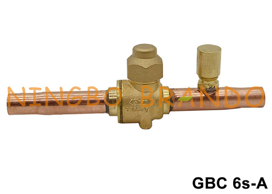 GBC 6s Danfoss Tipo válvula de esferográfica de desligamento com porta de acesso 009L7050 009L7060