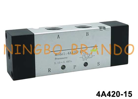 4A420-15 1/2'' Pneumatic Air Pilot Valve With Aluminum Alloy Body