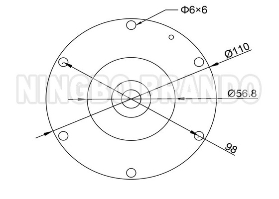 K3500 M1581 K3501 K3502 M1591 Kit de diafragma para Goyen CA35T RCA35T