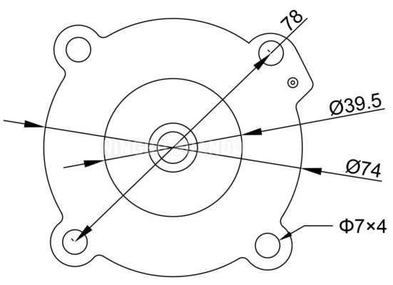 Kit de Reparo de Diafragma VP25 para Válvula de Pulso HUANENG MD125 de 1''
