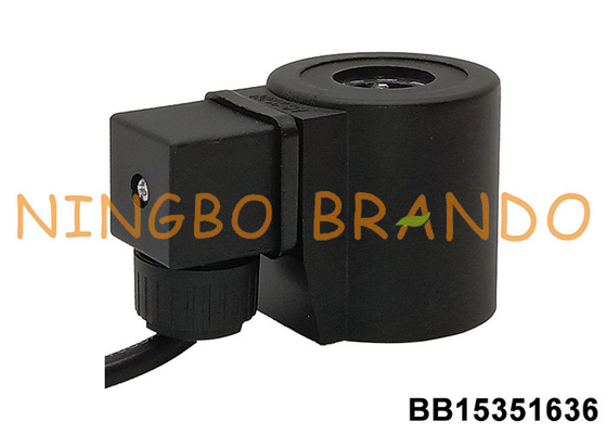 Bobina da válvula solenóide de refrigeração por amoníaco DC24V AC110V AC220V 22VA 15W