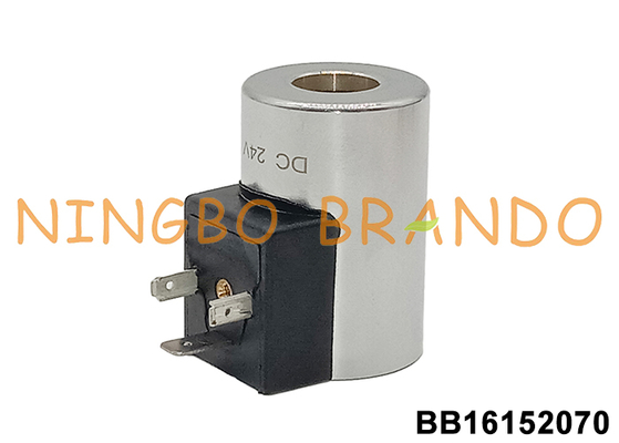 16 mm Furo 52 mm Altura bobina de válvula solenoide hidráulica 33W 12V 24V