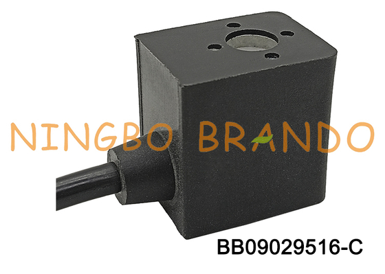 Bobina de válvula solenóide pneumática com fio de cabo 9 Diâmetro 12VDC 24VDC 110VAC 220VAC