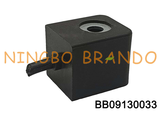 Tipo CNOMO bobina de válvula solenoide pneumática com fio de cabo 9 mm diâmetro de buraco 13VA 10W