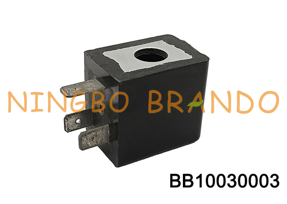 Bobina da válvula solenóide pneumática com furo de 10mm DIN43650B 24VDC 110VAC 220AC