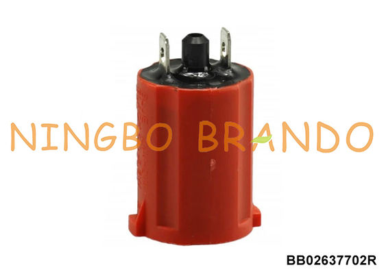 bobina de solenoide vermelha para o pulsador de leite DELAVAL 24V 2.5W 3.6W EP2090 EP100