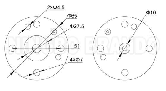 TKISM010N02 Kit de Reparo de Diafragma 1/2'' para Válvula de Pulso Turbo TI010NM TI010NP