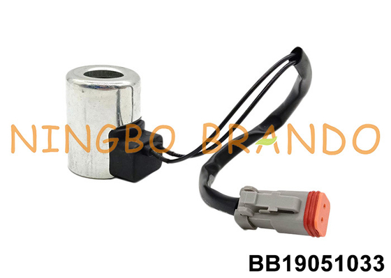 12V 24V Pilot Safety Lock Valve Coil para escavadeira XE60/75/80/135/150/200/215/230