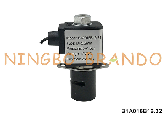 Clampada de válvula de pinçação de solenoide normalmente fechada 3,2 mm tubo 220V 110V 24V 12V