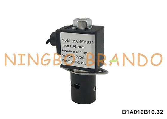Clampada de válvula de pinçação de solenoide normalmente fechada 3,2 mm tubo 220V 110V 24V 12V