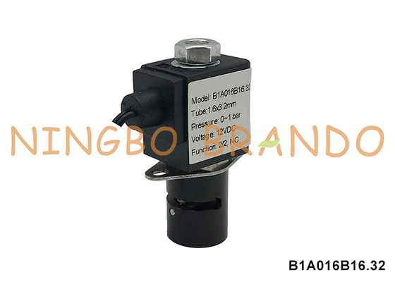Clampada de válvula de pinçação de solenoide normalmente fechada 3,2 mm tubo 220V 110V 24V 12V