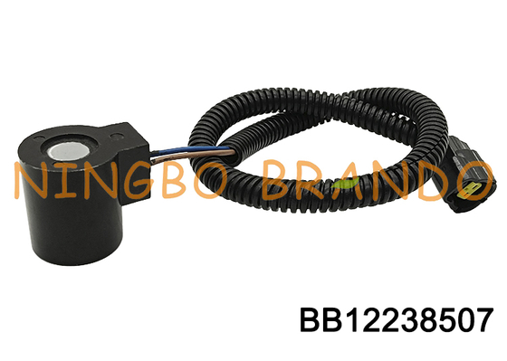 Bobina de solenóide hidráulica de peça de escavadeira 12VDC 12W DH55-5 DH55-7 DH60-5 DH60-7