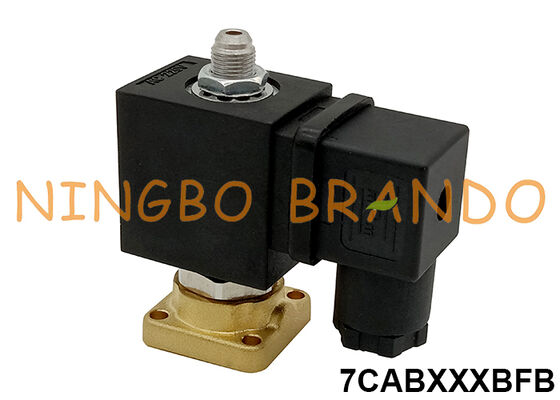 Válvula Solenoide de Latão com Flange de 3 Vias para Máquina de Café 12V 24V 110V 220V
