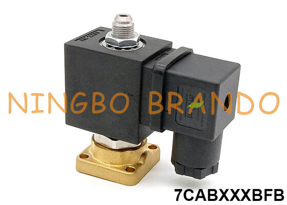 Válvula Solenoide de Latão com Flange de 3 Vias para Máquina de Café 12V 24V 110V 220V