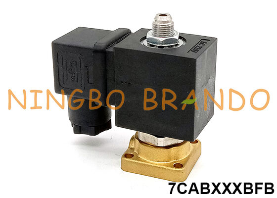 Válvula Solenoide de Latão com Flange de 3 Vias para Máquina de Café 12V 24V 110V 220V