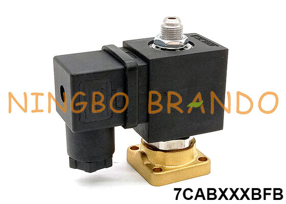 Válvula Solenoide de Latão com Flange de 3 Vias para Máquina de Café 12V 24V 110V 220V
