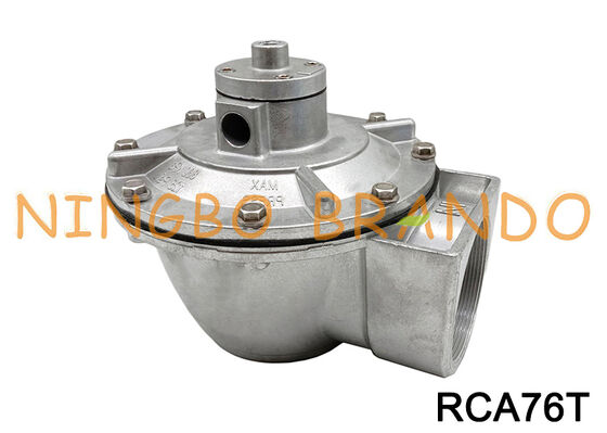 Válvula de jato de pulso com controlo remoto de 3' tipo RCA76T de Goyen