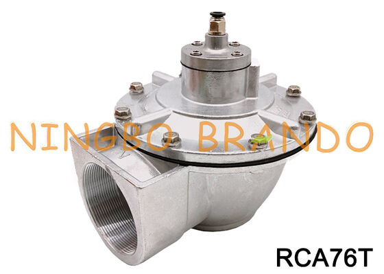 Válvula de jato de pulso com controlo remoto de 3' tipo RCA76T de Goyen