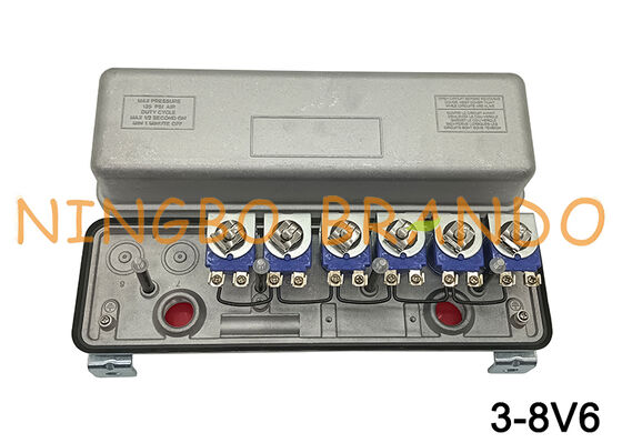 Caixa da Válvula Piloto Solenoide Tipo Goyen 3-8V6 3-8V6000-330 3-8V6000-336 12V 24V 110V 220V