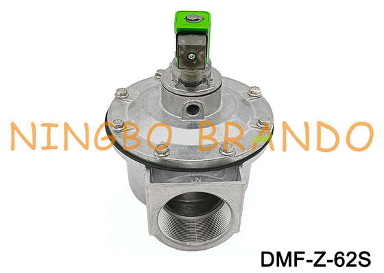 Válvula Solenoide de Pulso de Alumínio BFEC DMF-Z-62S de 2,5'' para Coletor de Pó