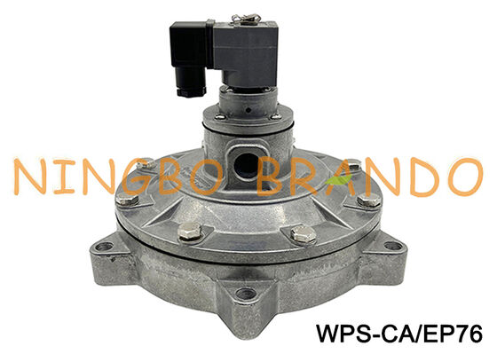 WATSON Tipo 3'' WPS-CA/EP76 válvula de jato de pulso para mangueira do tanque do colector de poeira 220V 110V 24V