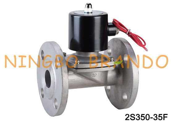 2S350-35 2/2 Way DN35 Flange Solenoide de aço inoxidável