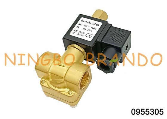 0955305 1/2' Normalmente aberta válvula de solenoide de latão 220V 110V 24V