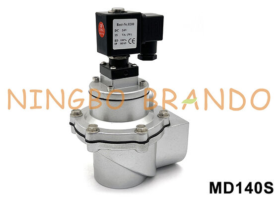 Huaneng Tipo MD140S 1-1/2' válvula de jato de pulso roscado 24VDC 220VAC
