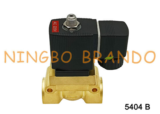 Válvula de pistão normalmente aberta de alta pressão de 2/2 vias servoassistida Burkert tipo 5404