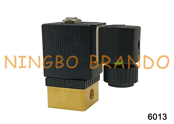 Tipo 6013 válvula solenóide de ação direta de bronze 1/8" 1/4"