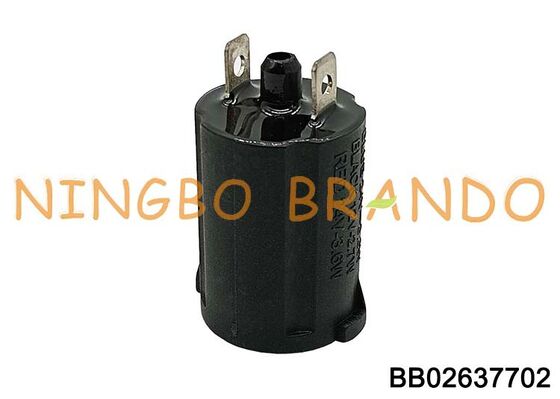 Bobina preta 12V 2,7W 2,8W 997532-80 para DeLaval EP100/EP100B