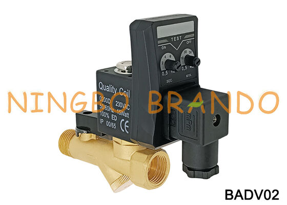 COMBO 1/2'' válvula de drenagem automática para compressor de ar AC110V AC220V