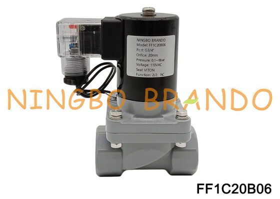 3/4" válvula resistente do alcaloide ácido da água salgada da corrosão da polegada CPVC anti