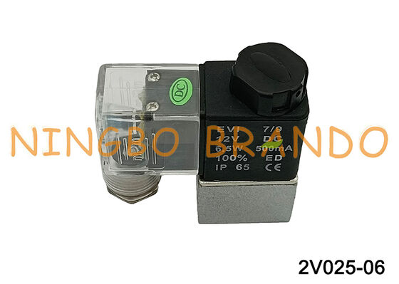 Válvula Solenóide Airtac Tipo 2V025-06 2 Vias 1/8'' 12VDC DC 12V