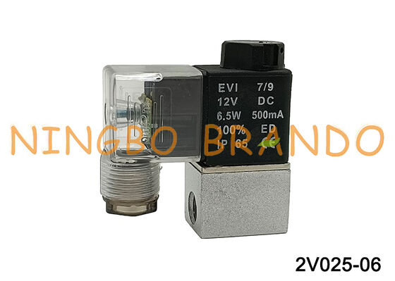Válvula Solenóide Airtac Tipo 2V025-06 2 Vias 1/8'' 12VDC DC 12V
