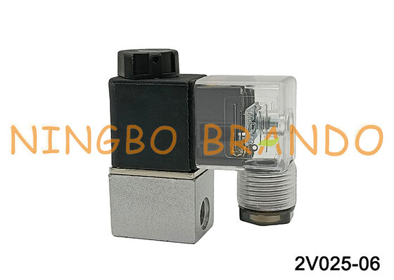 Tipo válvulas de ar pneumáticas da válvula solenóide AIRTAC 2V025-06 AC220V 220VAC