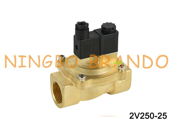 Tipo Airtac 2V250-25 Válvulas de ar da válvula solenóide de 2 vias AC220V 110V DC12V 24V