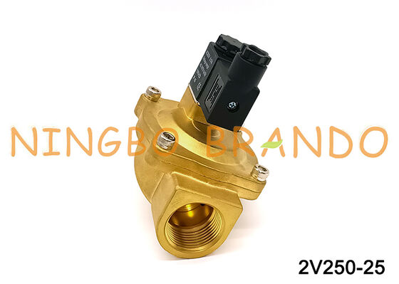 Tipo Airtac 2V250-25 Válvulas de ar da válvula solenóide de 2 vias AC220V 110V DC12V 24V