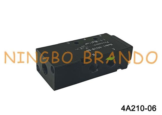 Tipo válvula pneumática de controle de ar AIRTAC 4A210-06 4A21006 5/2 maneira
