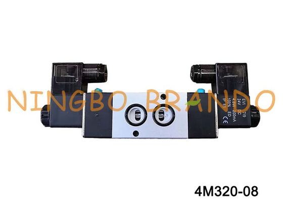 4M320-08 AC110V 2 posições 5 vias válvula solenóide NAMUR 220VAC
